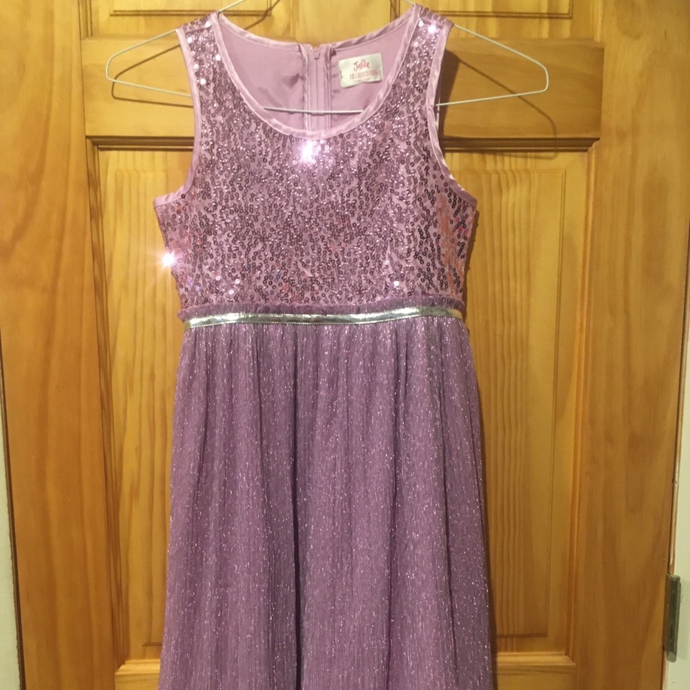 Beautiful Justice purple dress